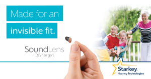 South Suburban Hearing_invisible hearing aids_Starkey_SoundLens Synergy